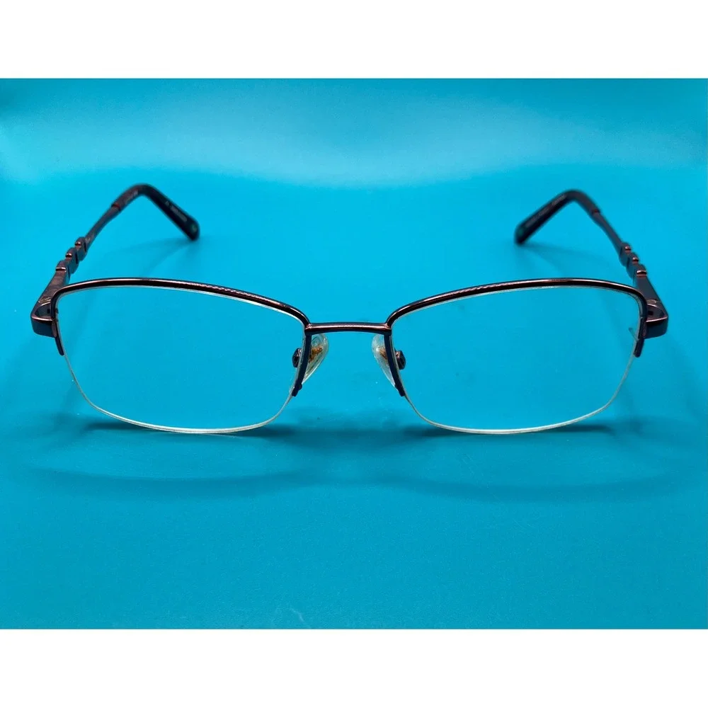 Bulova Missoula Eyeglasses Women 51-17-135 Rose Titanium *Frames Only*